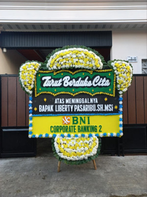 Papan Bunga Duka di Ngampilan