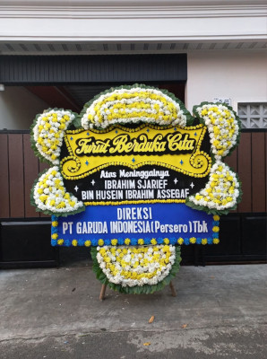 Papan Bunga Duka di Ngampilan