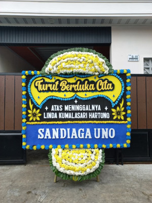 Papan Bunga Duka di Ngampilan